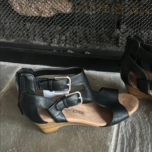 Croft & Barrow Ortholite Black Women's Sandals, Size 7, Brand New - Picture 4 of 6